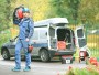 Машина переносная электрическая для прочистки труб R600, применение Машина переносная электрическая для прочистки труб R600, применение