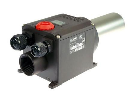 Нагреватель LHS 41S SYSTEM, вид сзади Нагреватель LHS 41S SYSTEM, вид сзади