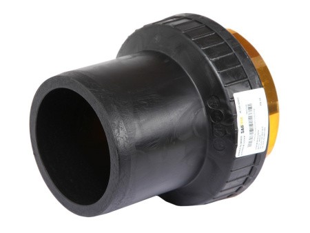 Переход ПЭ/ЛАТУНЬ PN16 SDR11 PE100 D63X2" внутренняя резьба Переход ПЭ/ЛАТУНЬ PN16 SDR11 PE100 D63X2" внутренняя резьба