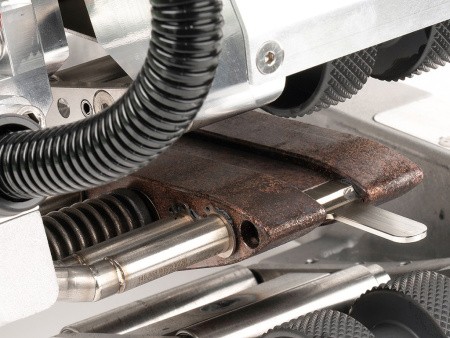 Сварочный автомат горячего клина GEOSTAR G5 - более гладкое скольжение клина по материалу Сварочный автомат горячего клина GEOSTAR G5 - более гладкое скольжение клина по материалу