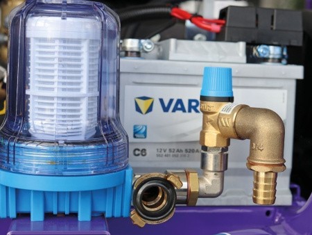 Фильтр и ввод воды